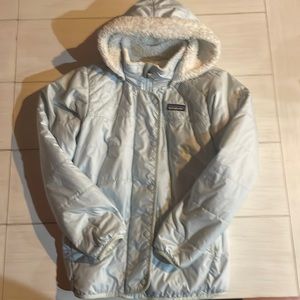 Girls reversible Patagonia winter coat size 10/12.